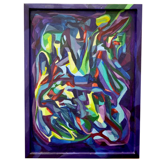 Evening Thoughts Acrylic Painting