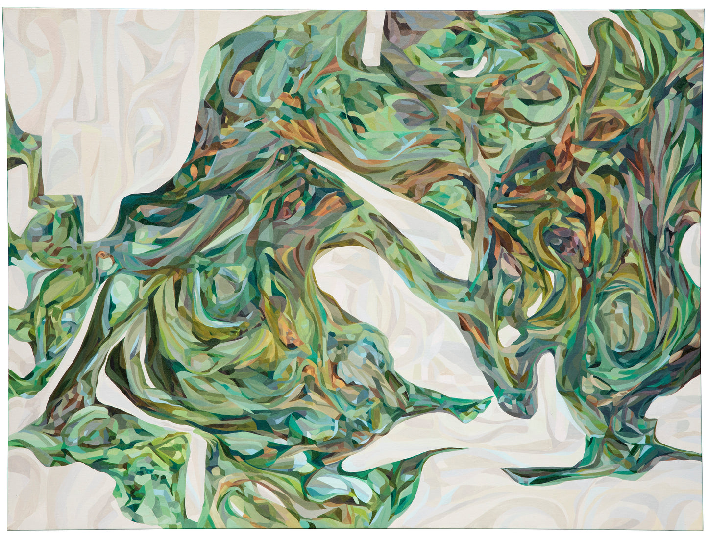 Planted Acrylic Painting