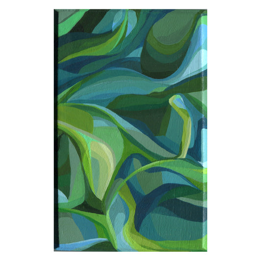 Clearing acrylic painting