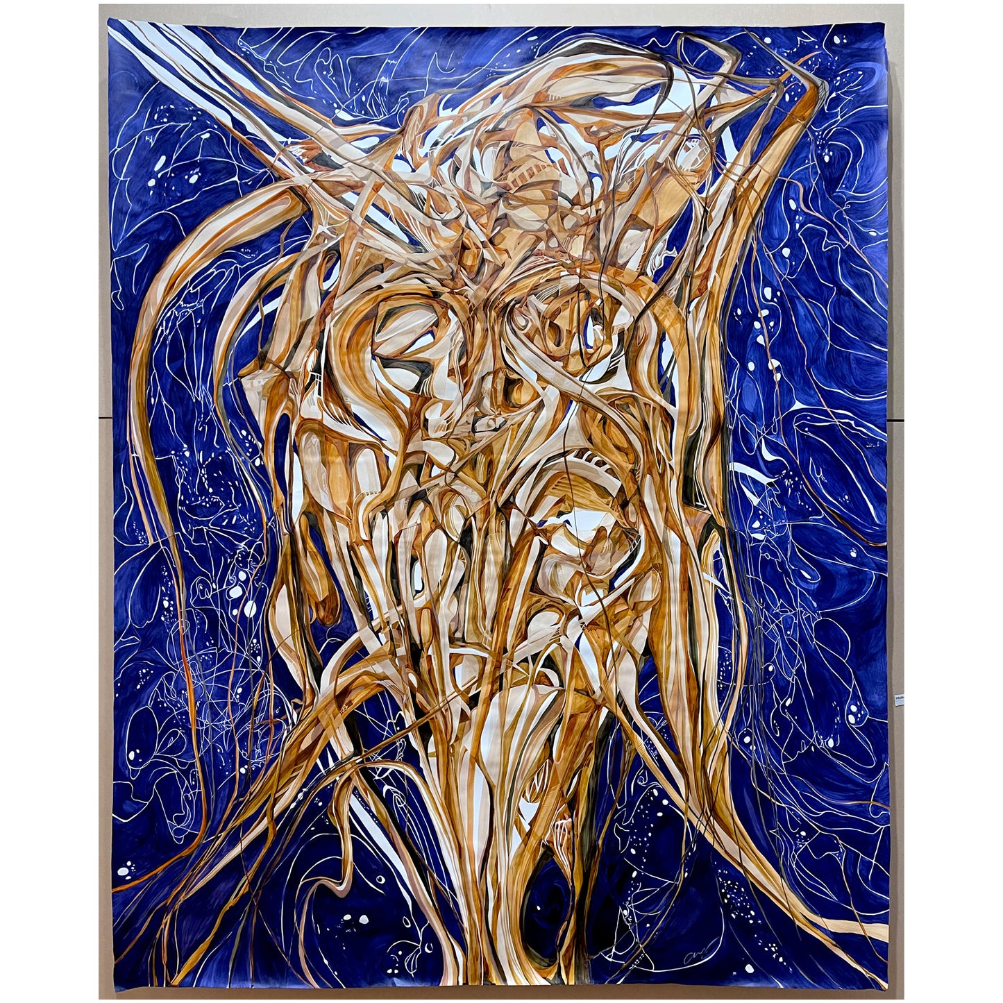 Intuitive Route Ink Painting