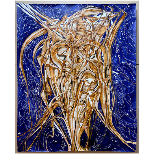 Intuitive Route Ink Painting