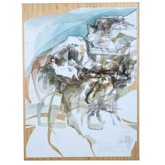 Mountain View Mixed Media