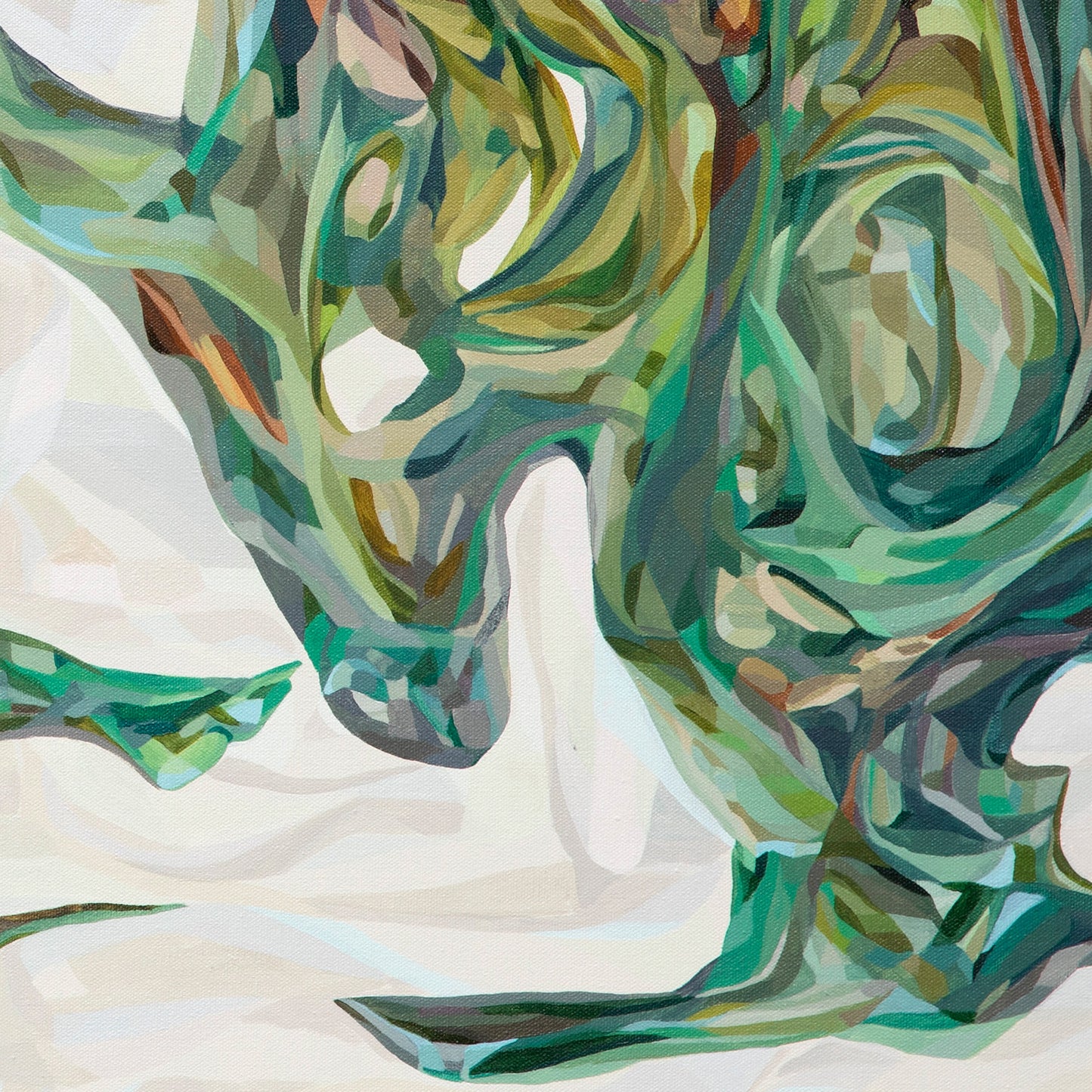 Planted Acrylic Painting