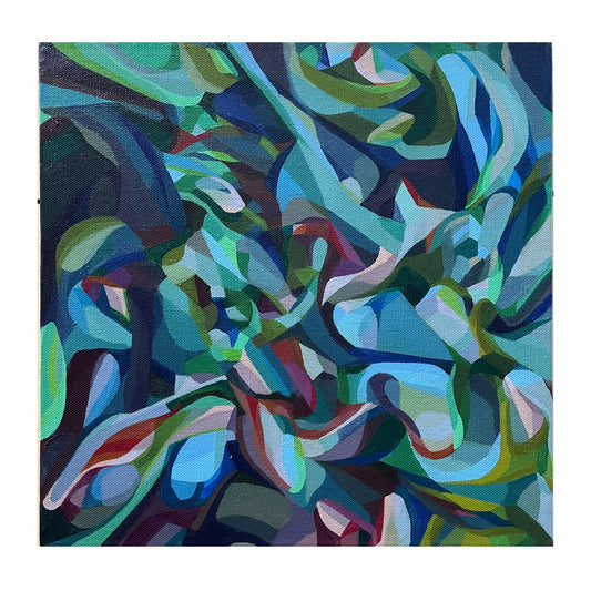 Rested Acrylic Painting