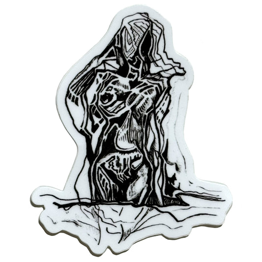 Water Wader Vinyl Sticker
